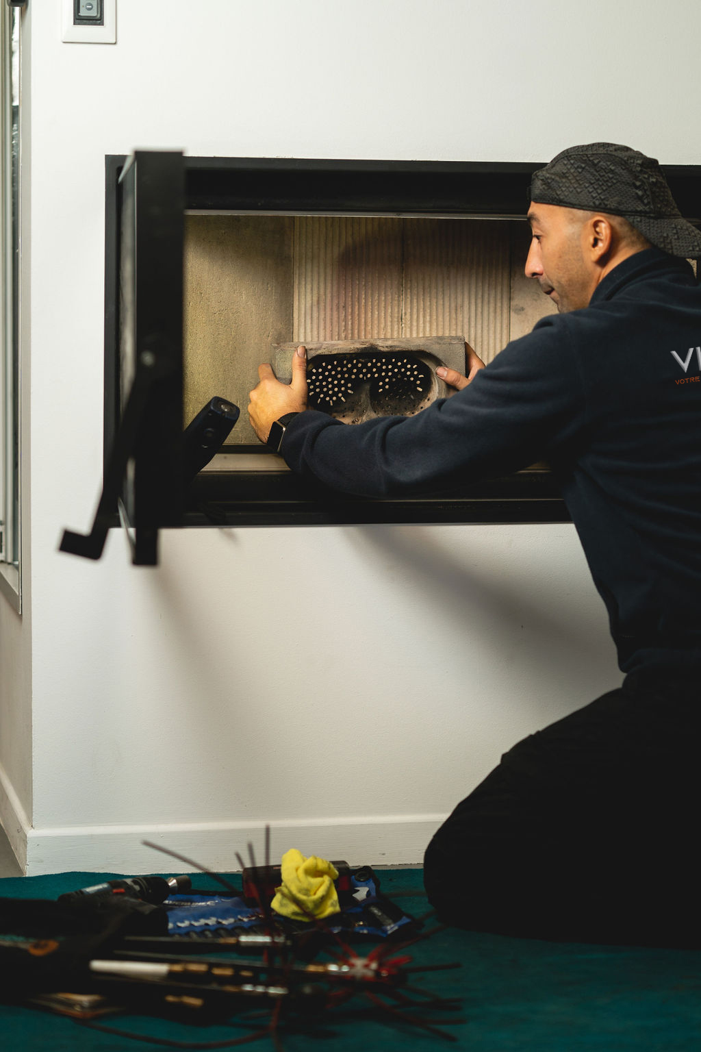 ramonage foyer chaudière