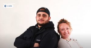 vitafire valence : nicolas et gaelle pour le CCI Drôme